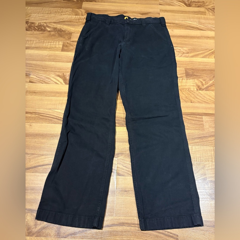 Carhartt Relaxed Fit Pant Black 33x30 Work Pants 102291 001